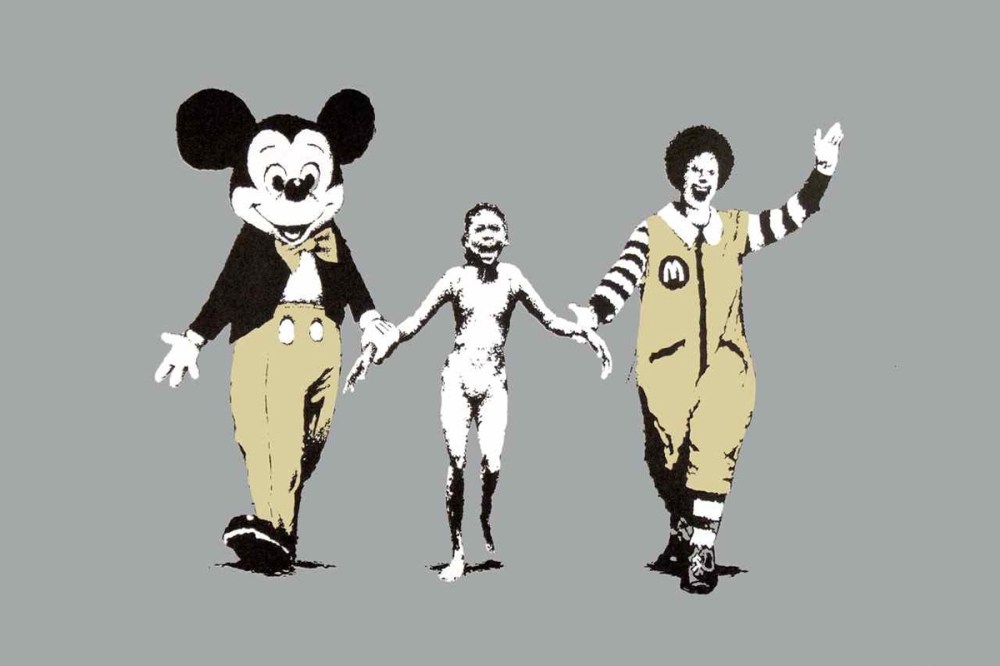 banksy-ronald-mcdonald-and-mickey-mouse